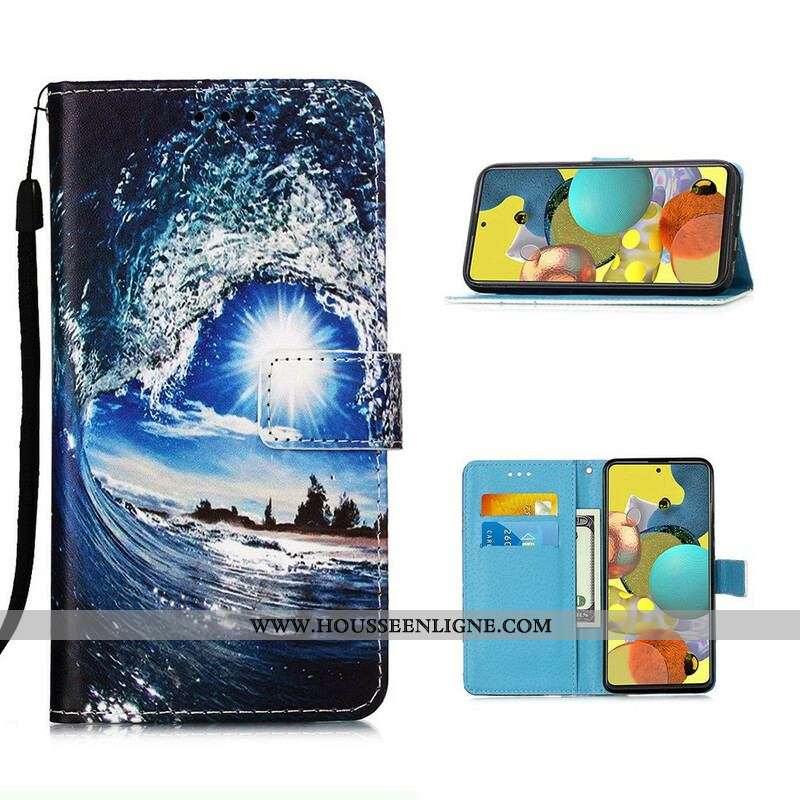 Housse Samsung Galaxy A51 5G Kiffe la Vague