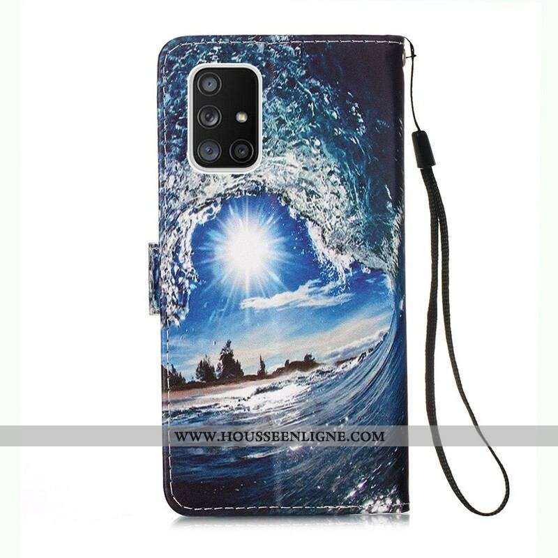 Housse Samsung Galaxy A51 5G Kiffe la Vague