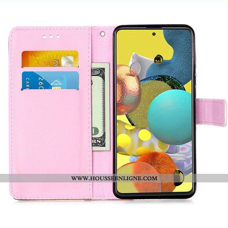 Housse Samsung Galaxy A51 5G Panda Galaxie