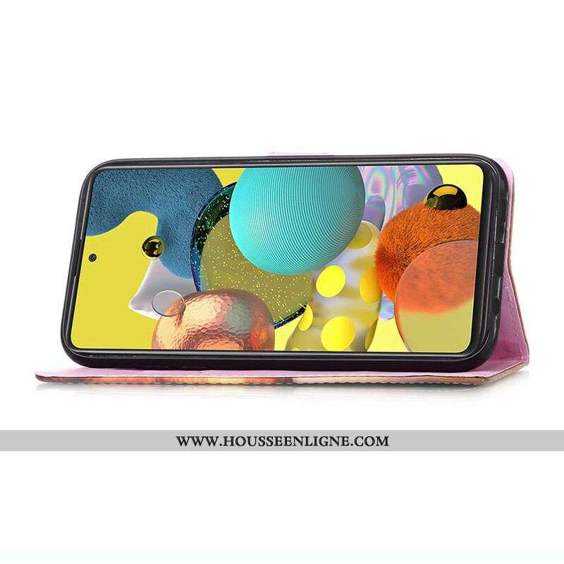 Housse Samsung Galaxy A51 5G Panda Galaxie