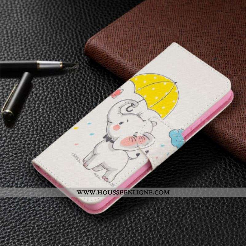 Housse Samsung Galaxy A52 4G / A52 5G / A52s 5G Bébé Éléphant
