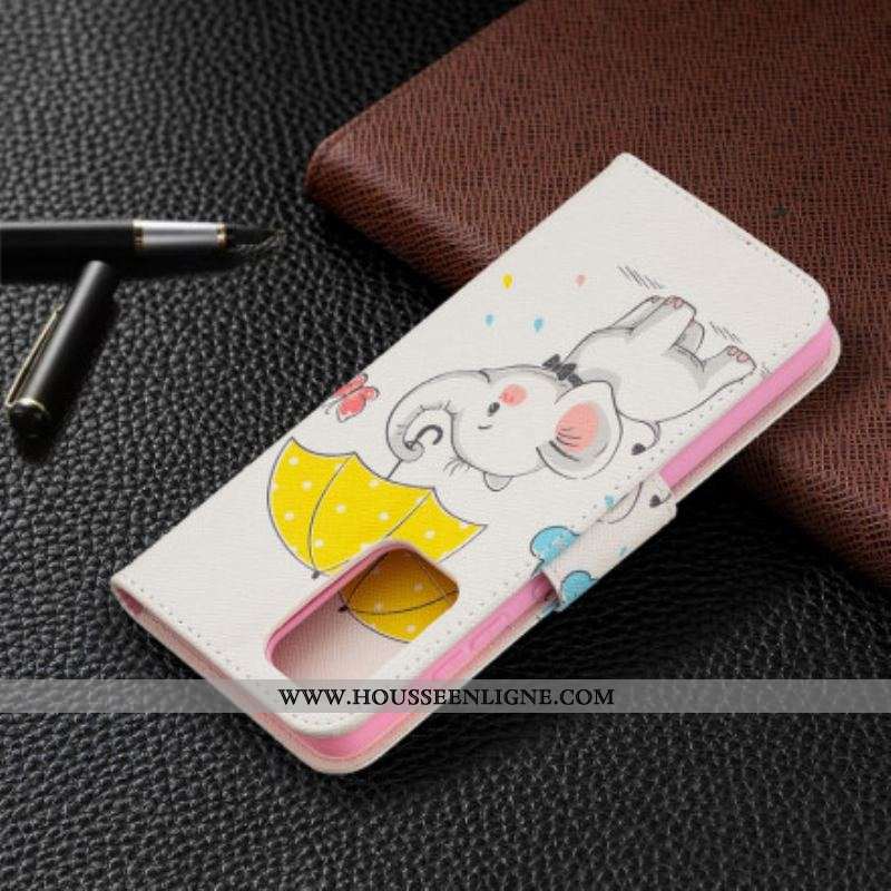 Housse Samsung Galaxy A52 4G / A52 5G / A52s 5G Bébé Éléphant