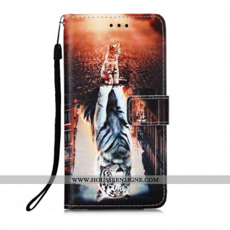 Housse Samsung Galaxy A52 4G / A52 5G / A52s 5G Chaton