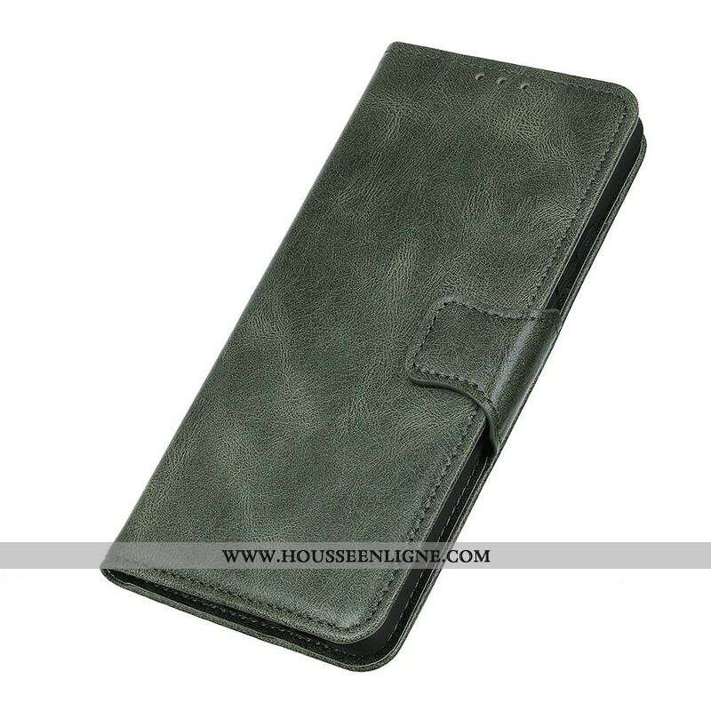 Housse Samsung Galaxy A52 4G / A52 5G / A52s 5G Effet Cuir Fermoir Réversible