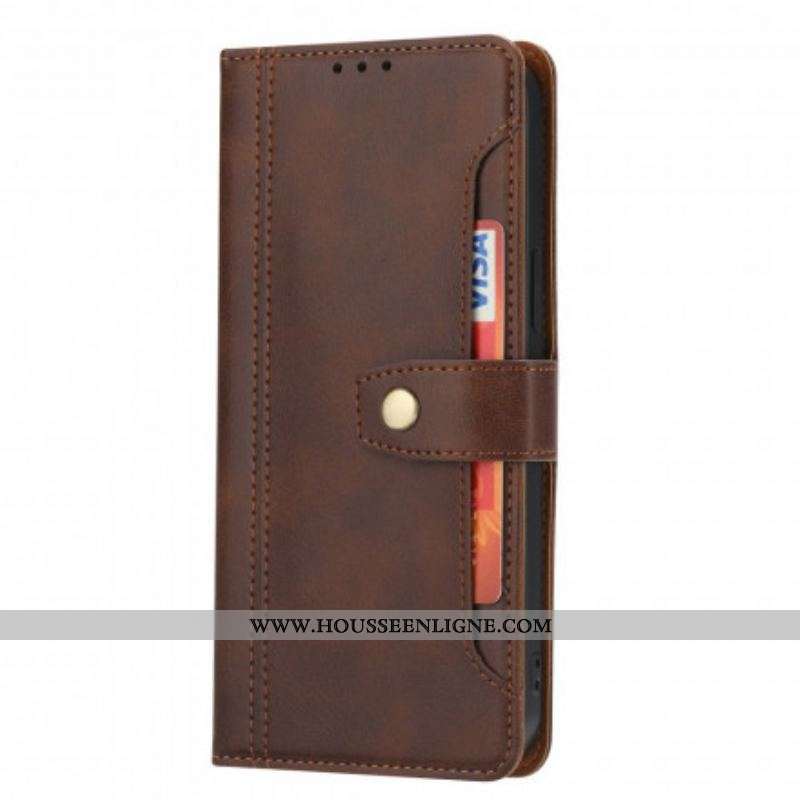 Housse Samsung Galaxy A52 4G / A52 5G / A52s 5G Effet Cuir Porte-Carte Frontal