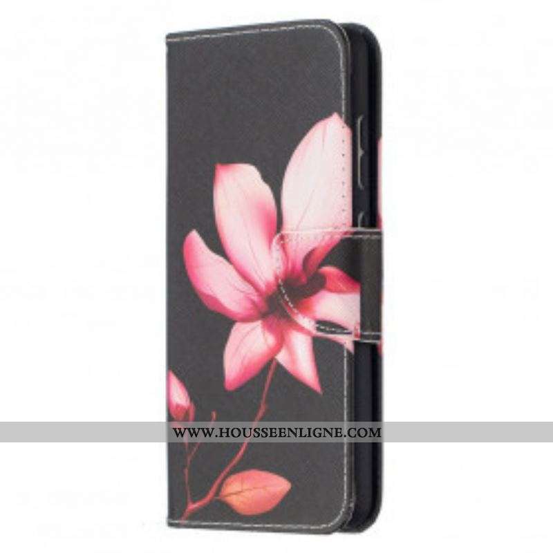 Housse Samsung Galaxy A52 4G / A52 5G / A52s 5G Fleur Rose