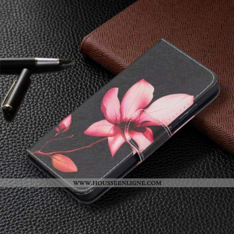 Housse Samsung Galaxy A52 4G / A52 5G / A52s 5G Fleur Rose