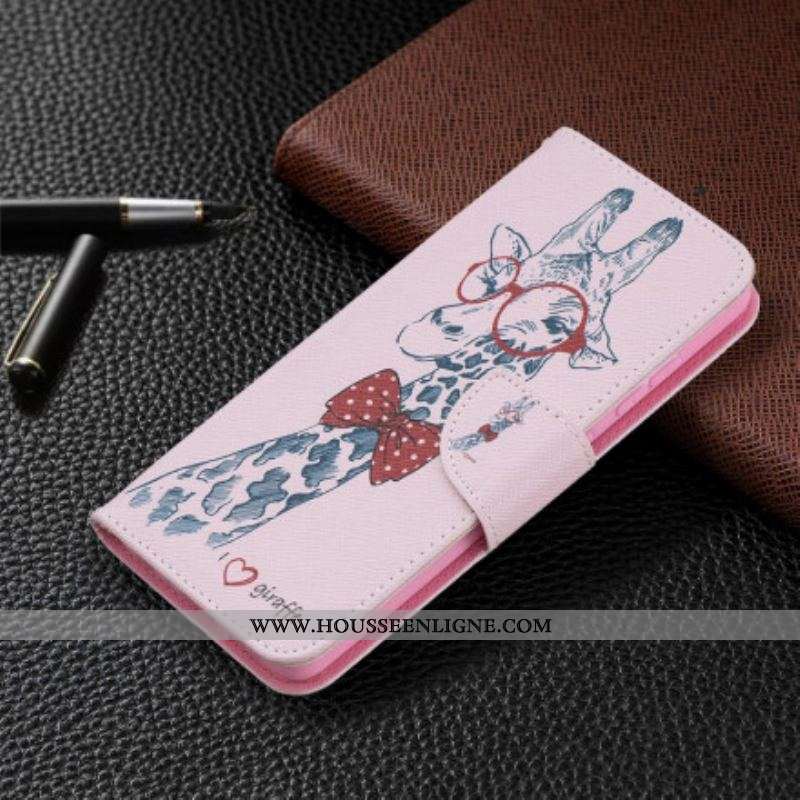Housse Samsung Galaxy A52 4G / A52 5G / A52s 5G Girafe Intello