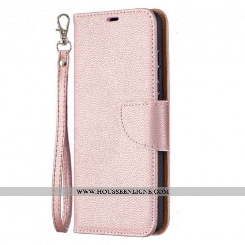 Housse Samsung Galaxy A52 4G / A52 5G / A52s 5G Litchi Rabat Oblique