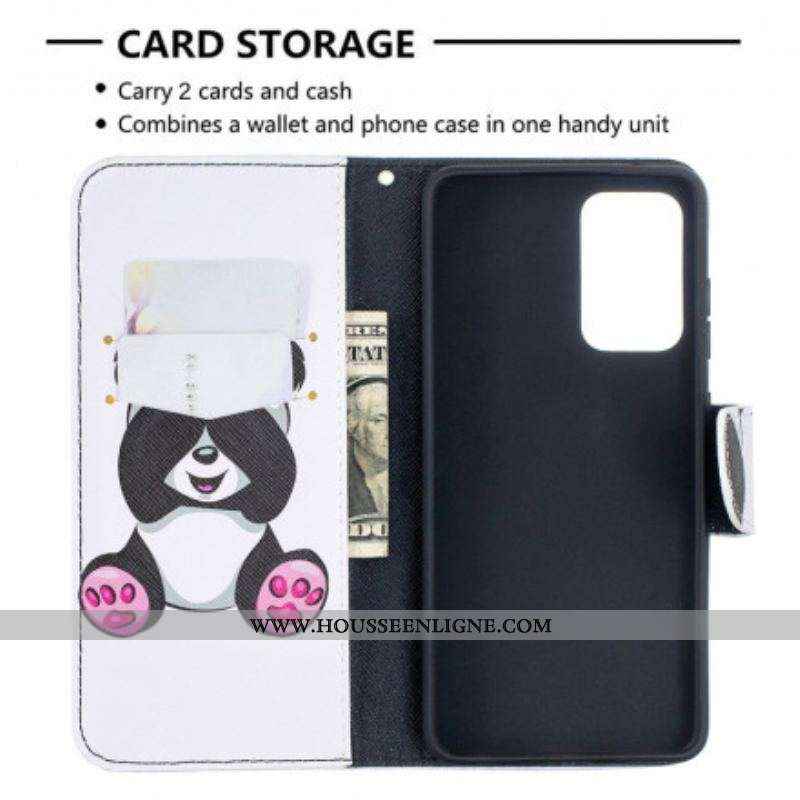 Housse Samsung Galaxy A52 4G / A52 5G / A52s 5G Panda Fun