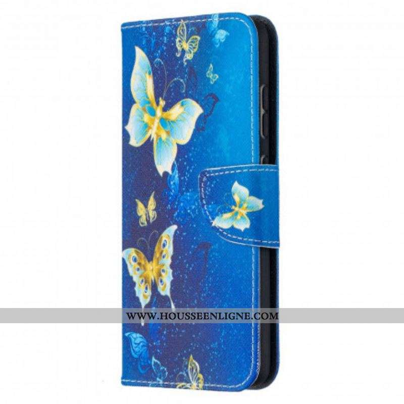 Housse Samsung Galaxy A52 4G / A52 5G / A52s 5G Papillons Rois