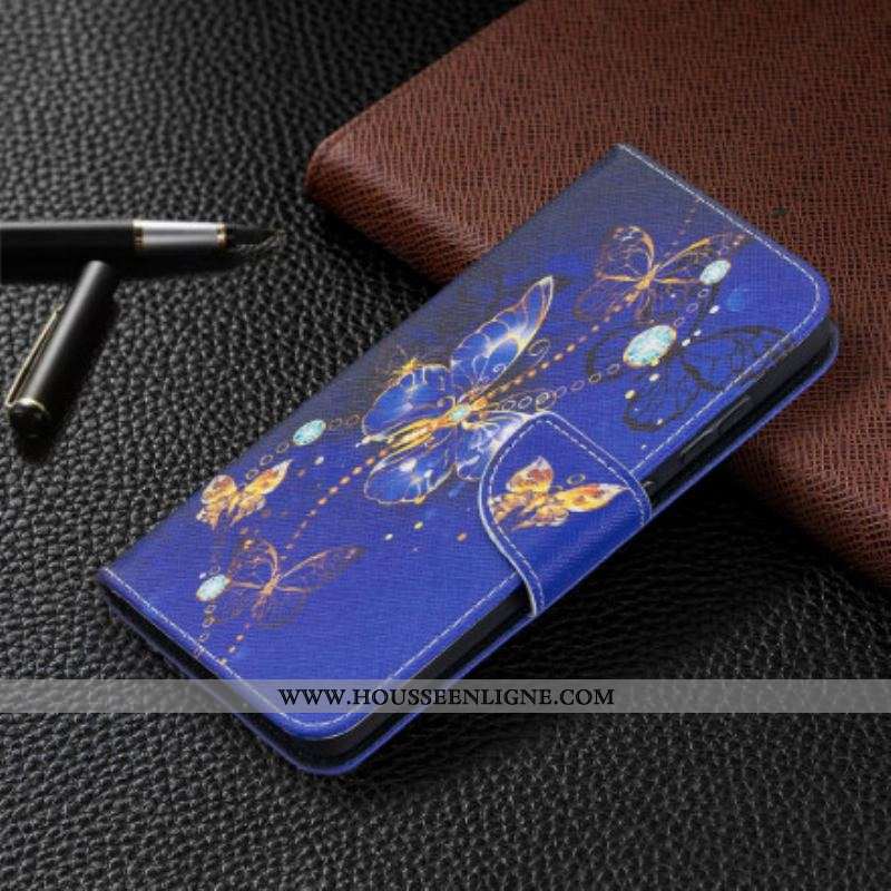Housse Samsung Galaxy A52 4G / A52 5G / A52s 5G Papillons Rois