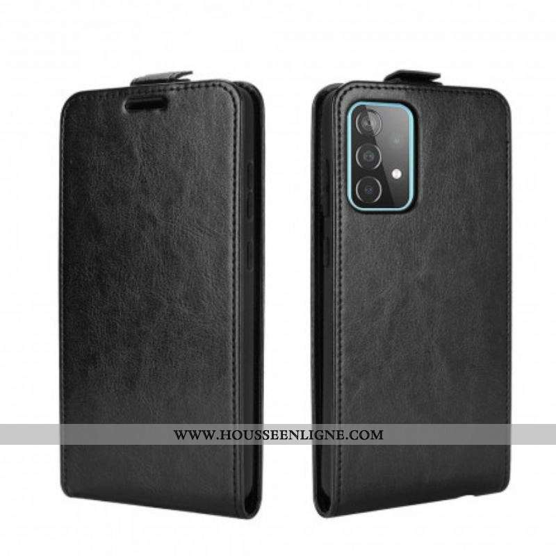 Housse Samsung Galaxy A52 4G / A52 5G / A52s 5G Rabat Vertical Effet Cuir