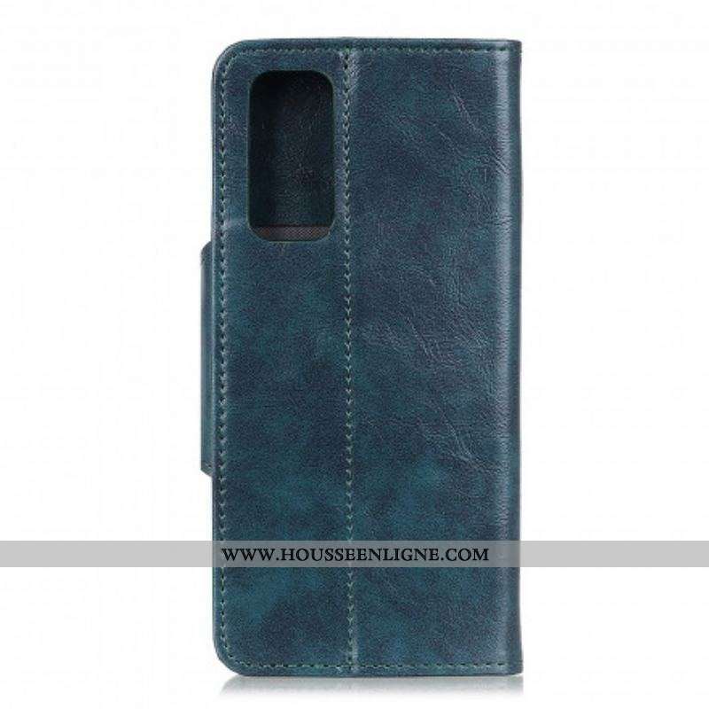 Housse Samsung Galaxy A52 4G / A52 5G / A52s 5G Simili Cuir Brillant KHAZNEH