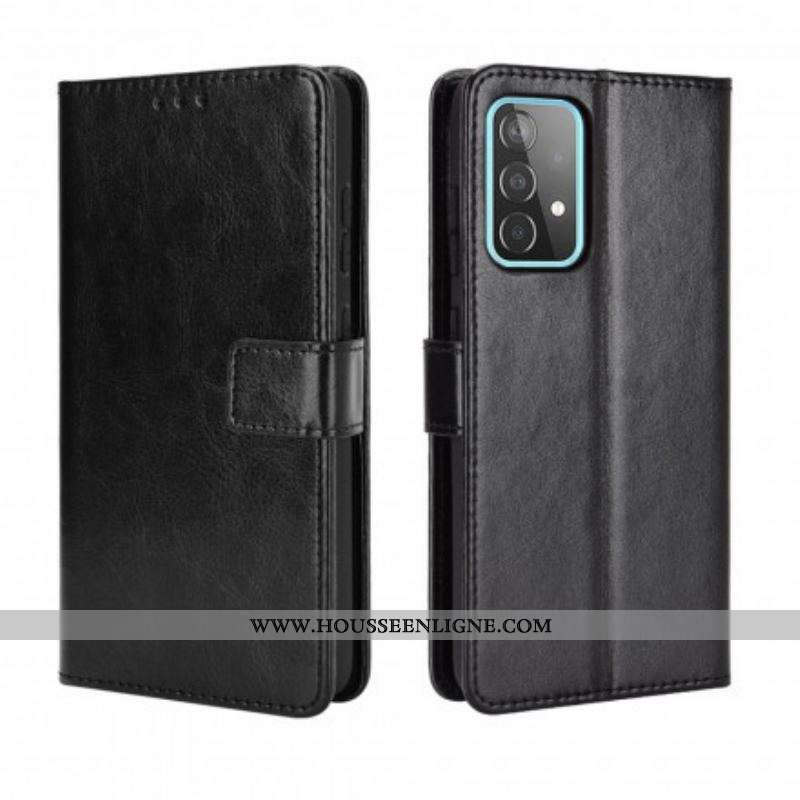 Housse Samsung Galaxy A52 4G / A52 5G / A52s 5G Simili Cuir Flashy