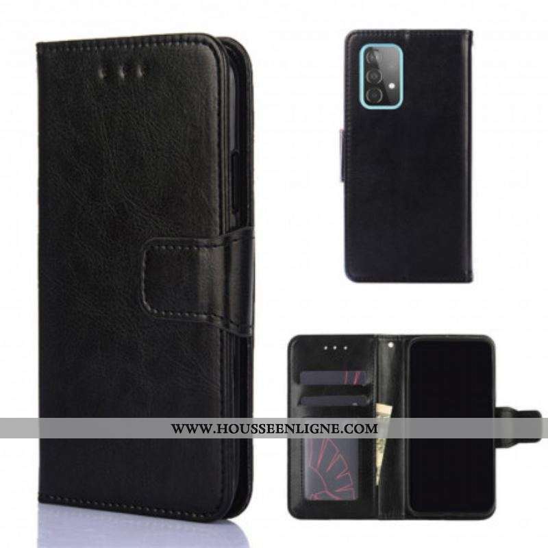 Housse Samsung Galaxy A52 4G / A52 5G / A52s 5G Simili Cuir Glacé