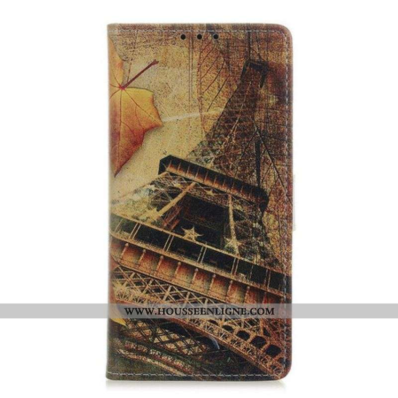 Housse Samsung Galaxy A52 4G / A52 5G / A52s 5G Tour Eiffel En Automne