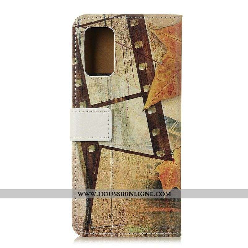 Housse Samsung Galaxy A52 4G / A52 5G / A52s 5G Tour Eiffel En Automne