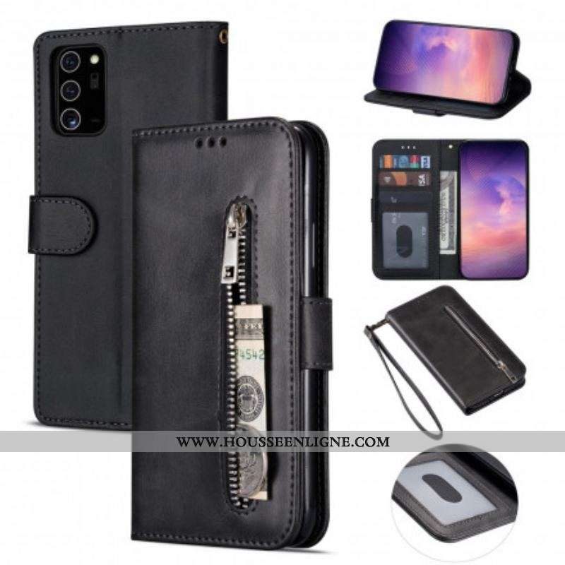 Housse Samsung Galaxy A52 4G / A52 5G / A52s Effet Cuir Porte-Monnaie