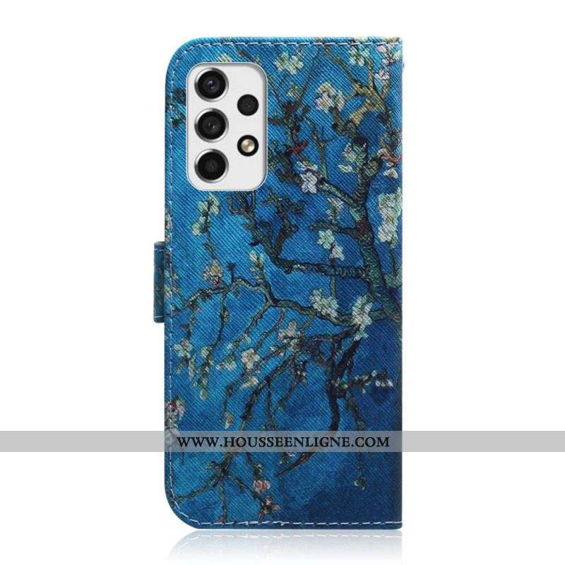 Housse Samsung Galaxy A53 5G Branche d'Arbre Fleuri