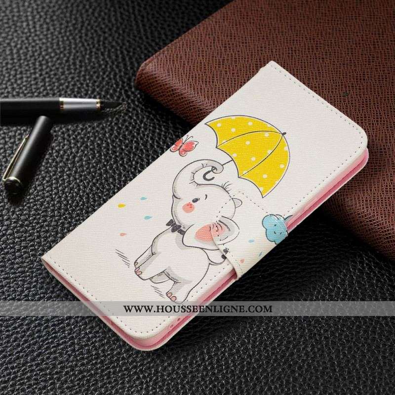 Housse Samsung Galaxy A53 5G Bébé Éléphant