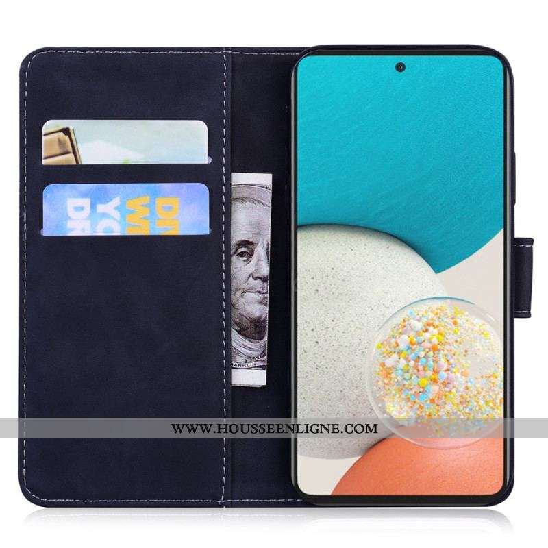 Housse Samsung Galaxy A53 5G Empreinte de Tigre