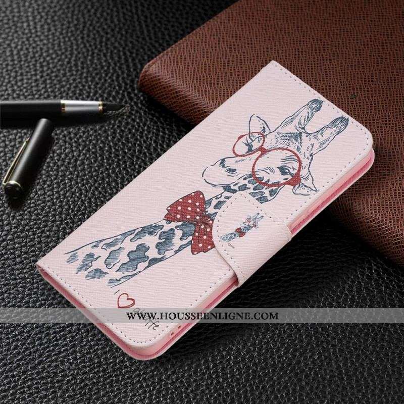 Housse Samsung Galaxy A53 5G Girafe Intello