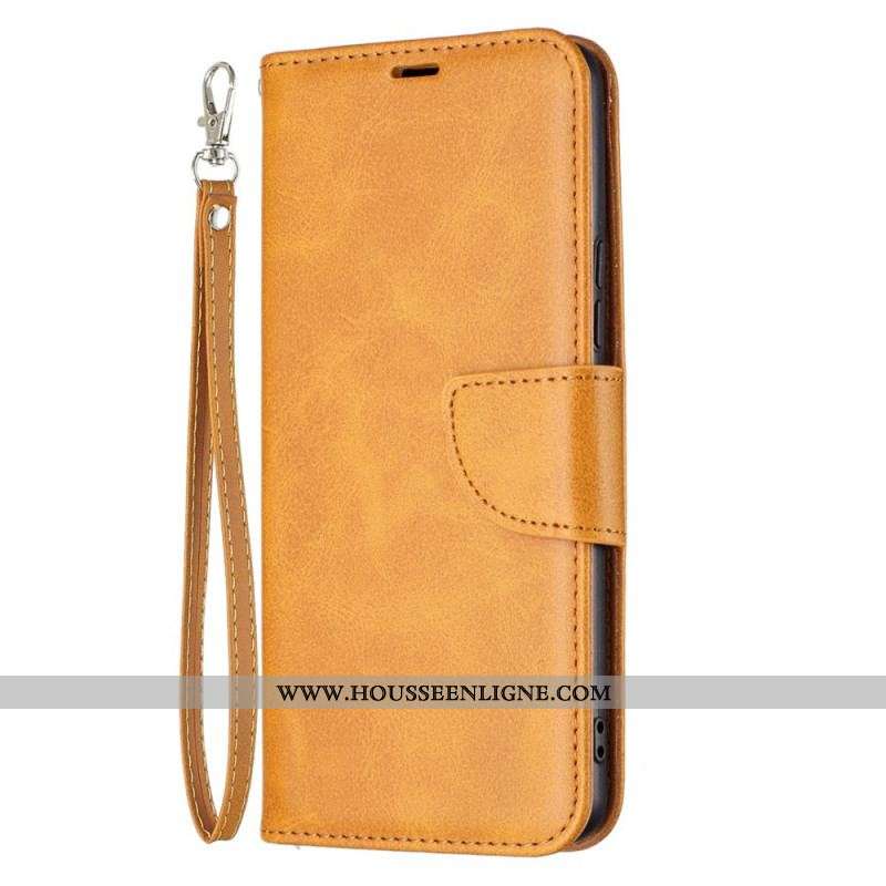 Housse Samsung Galaxy A53 5G Lisse Fermoir Oblique