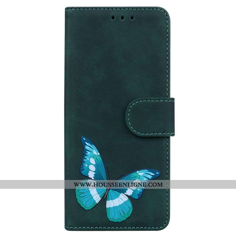 Housse Samsung Galaxy A53 5G Skin-Touch Papillon