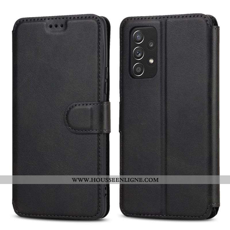 Housse Samsung Galaxy A53 5G Style Cuir Rétro