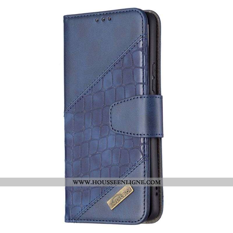 Housse Samsung Galaxy A53 5G Style Peau de Crocodile Binfen Color