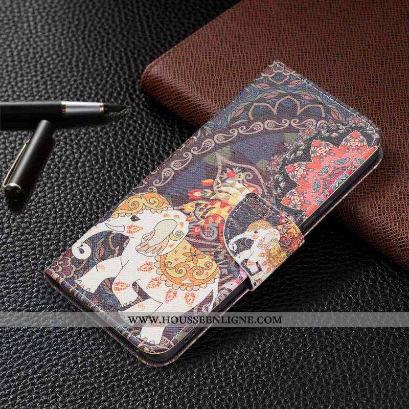 Housse Samsung Galaxy A53 5G Éléphant Indien