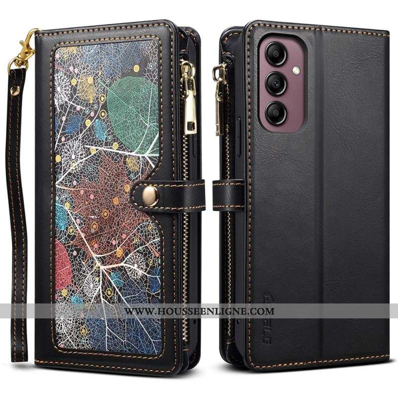Housse Samsung Galaxy A54 5G Abstrait Bandoulière et Lanière