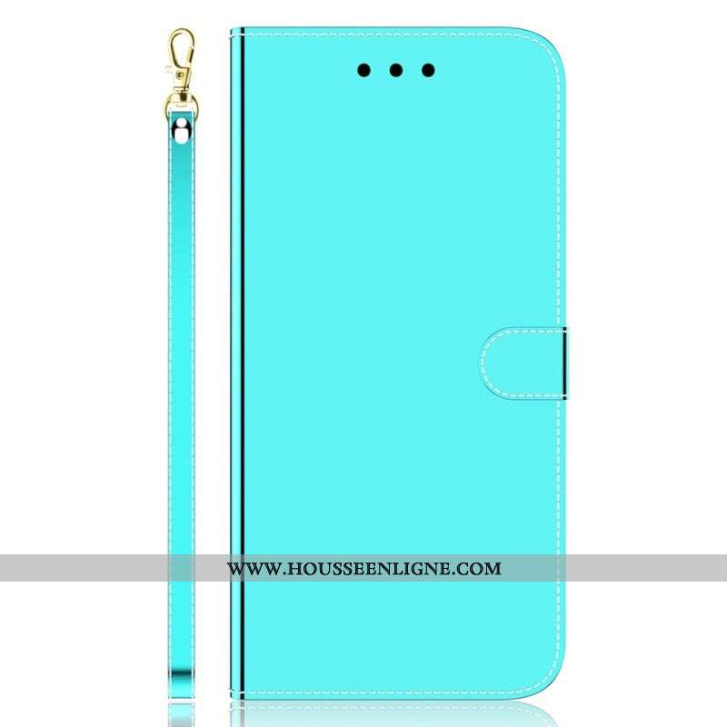 Housse Samsung Galaxy A54 5G Miroir et Lanière