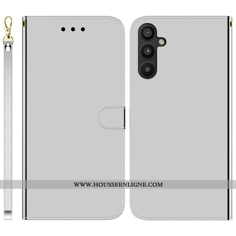 Housse Samsung Galaxy A54 5G Miroir et Lanière