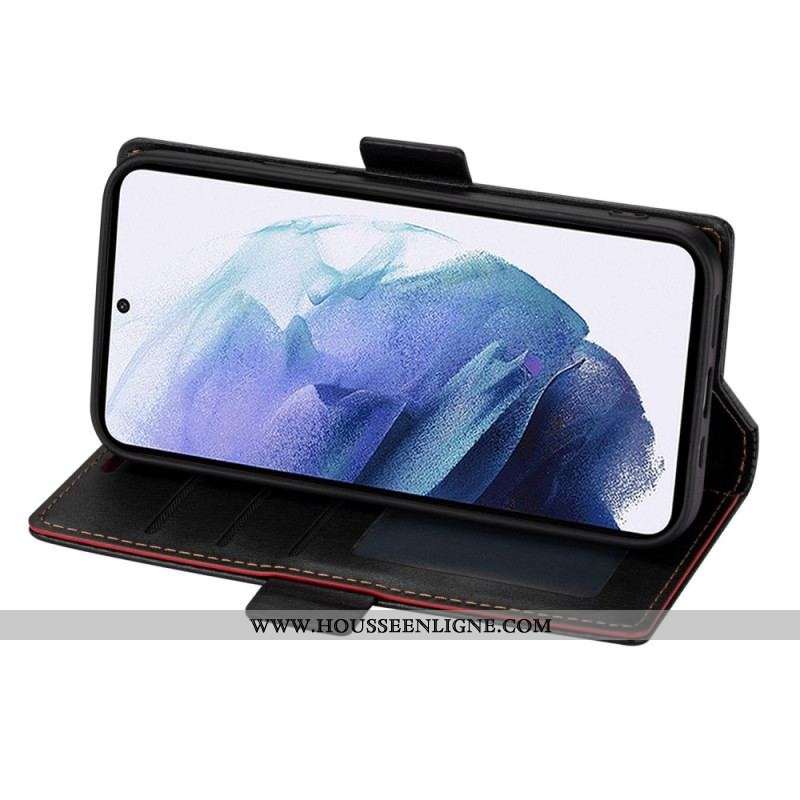 Housse Samsung Galaxy A54 5G N.BEKUS Effet Cuir