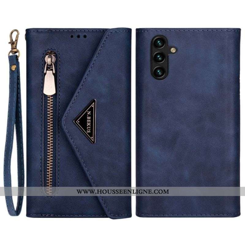 Housse Samsung Galaxy A54 5G N.BEKUS Lanière et Bandoulière
