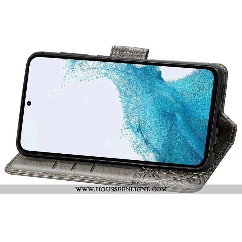 Housse Samsung Galaxy A54 5G Papillon Baroque