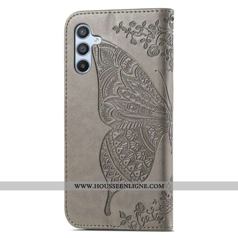 Housse Samsung Galaxy A54 5G Papillon Baroque
