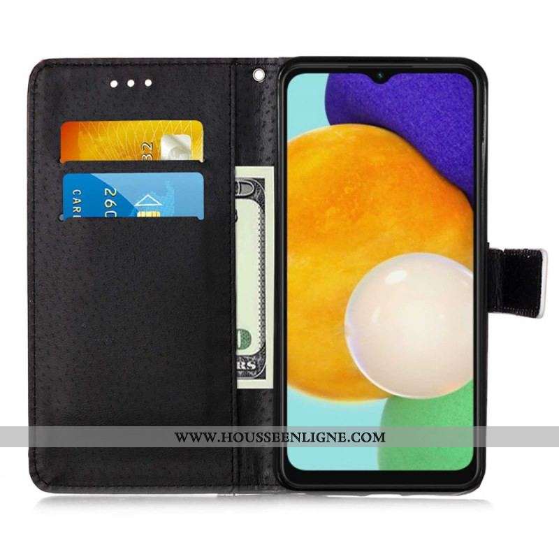 Housse Samsung Galaxy A54 5G Rêve de Chaton à Lanière