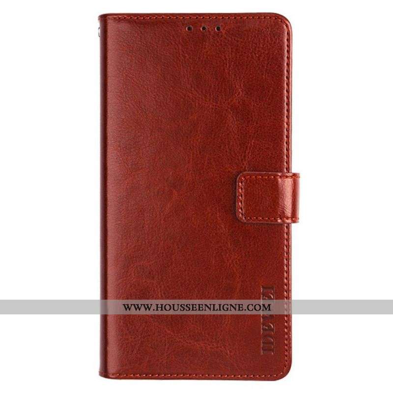 Housse Samsung Galaxy A54 5G Style Cuir IDEWEI