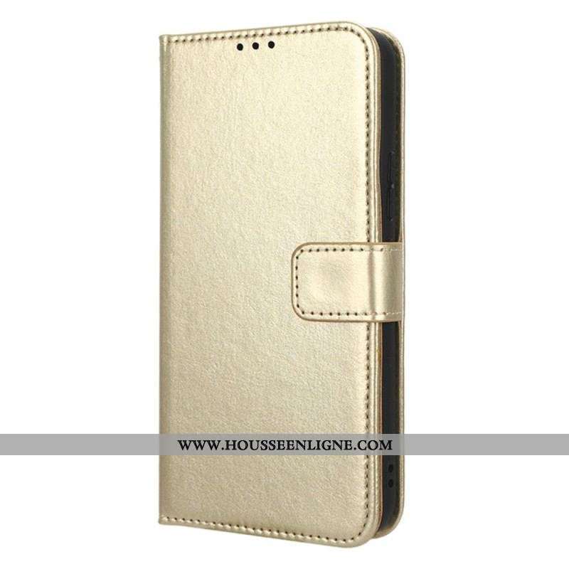 Housse Samsung Galaxy A54 5G Style Cuir à Lanière