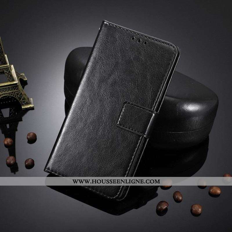Housse Samsung Galaxy A54 5G Style Cuir à Lanière