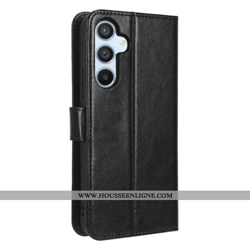 Housse Samsung Galaxy A54 5G Style Cuir à Lanière