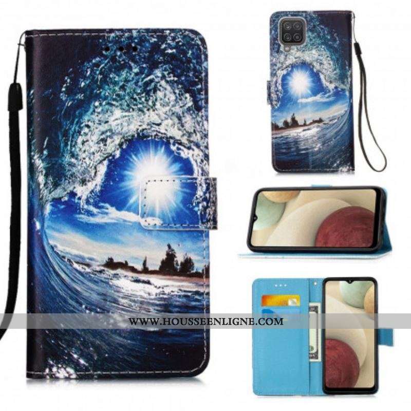 Housse Samsung Galaxy M12 / A12 Kiffe la Vague