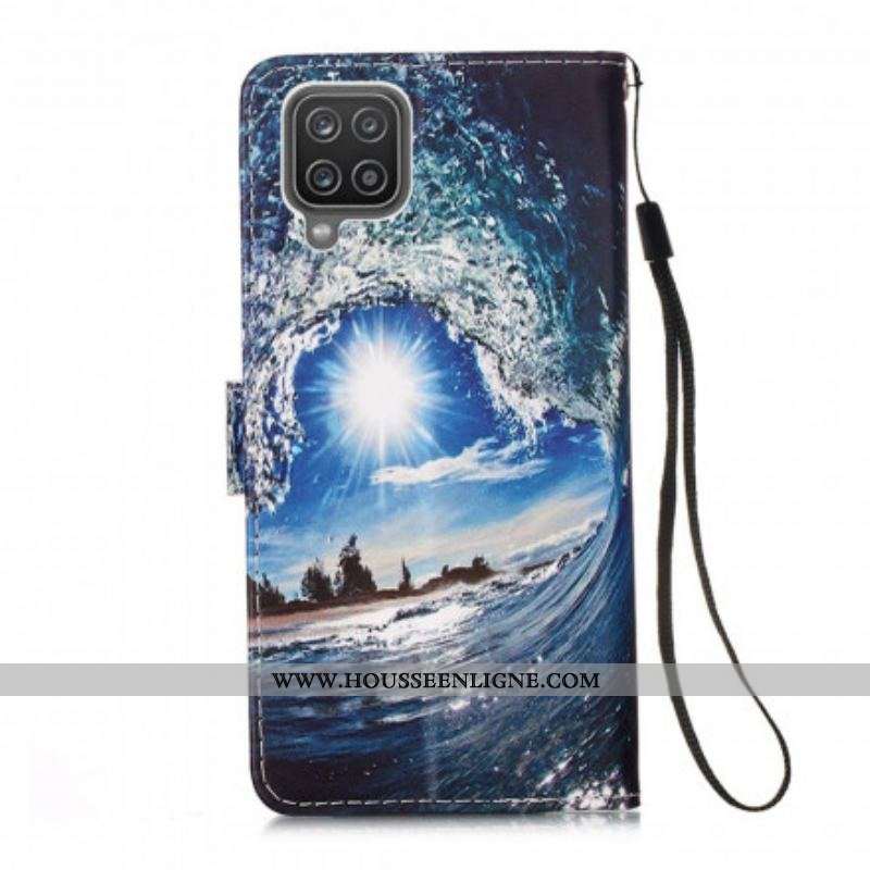 Housse Samsung Galaxy M12 / A12 Kiffe la Vague
