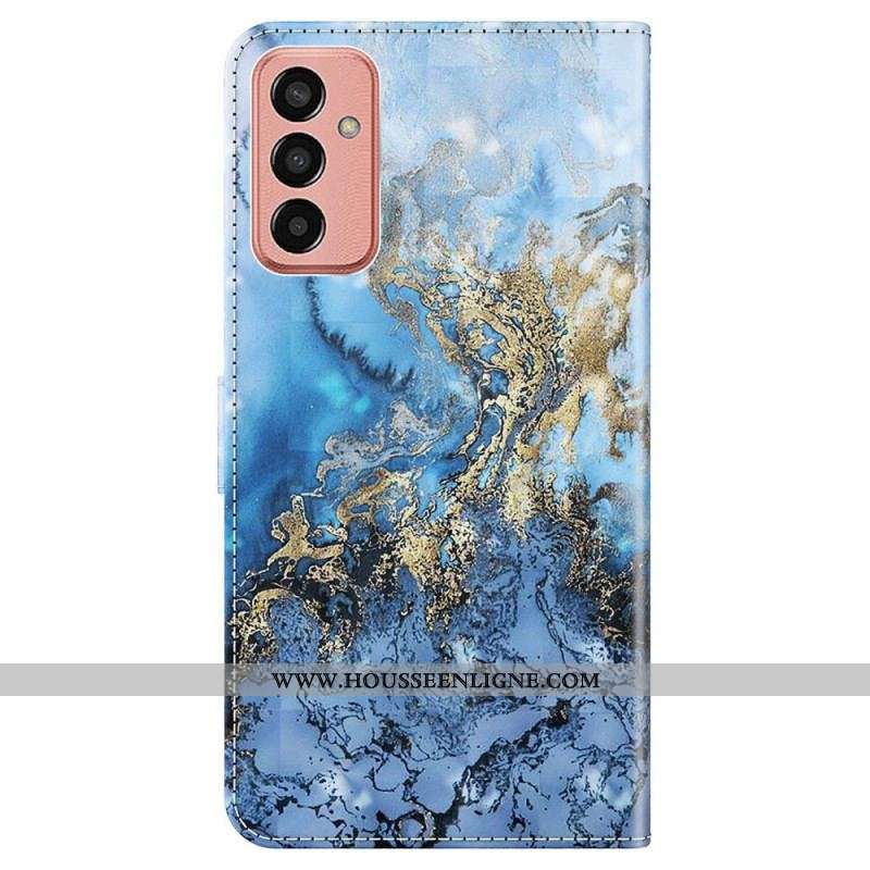 Housse Samsung Galaxy M13 Abstraction avec Lanière