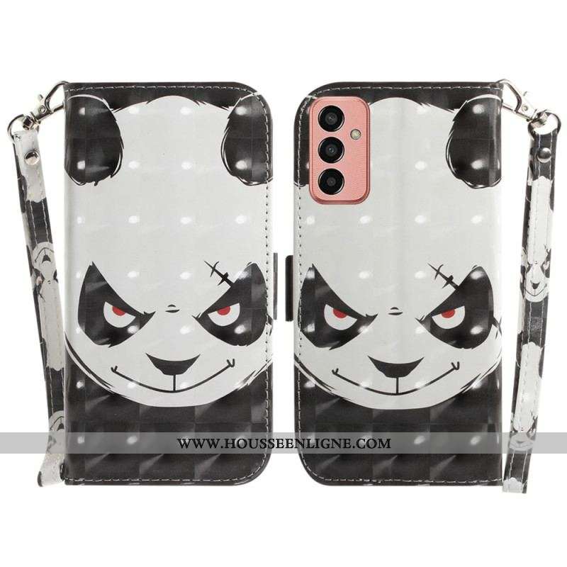 Housse Samsung Galaxy M13 Angry Panda