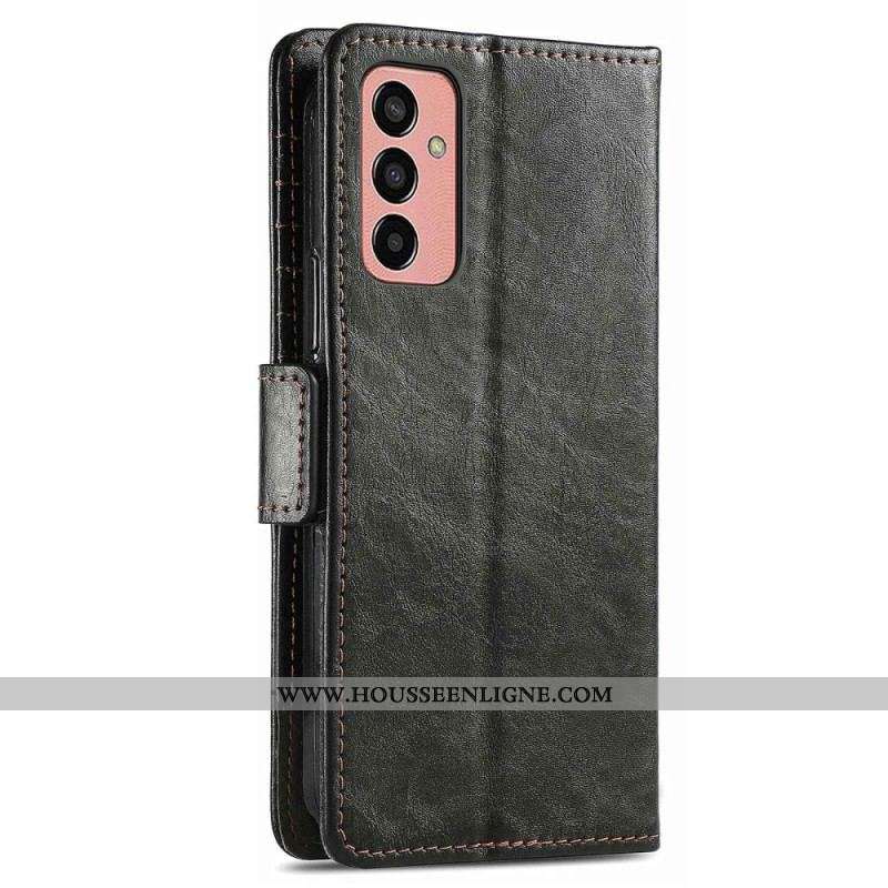 Housse Samsung Galaxy M13 Bicolore Double Fermoir