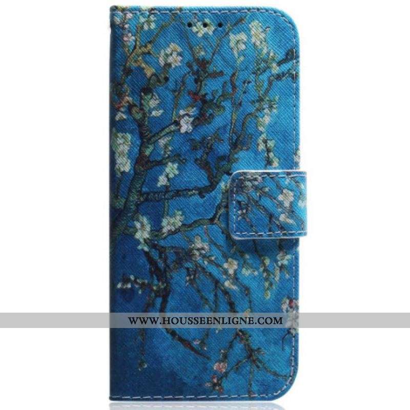 Housse Samsung Galaxy M13 Branches Fleuries